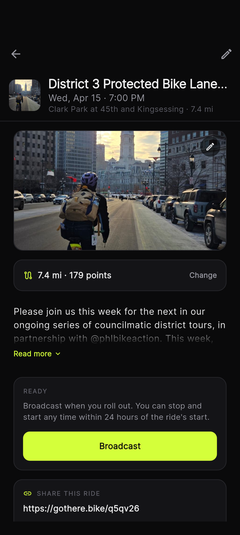 Publish and share